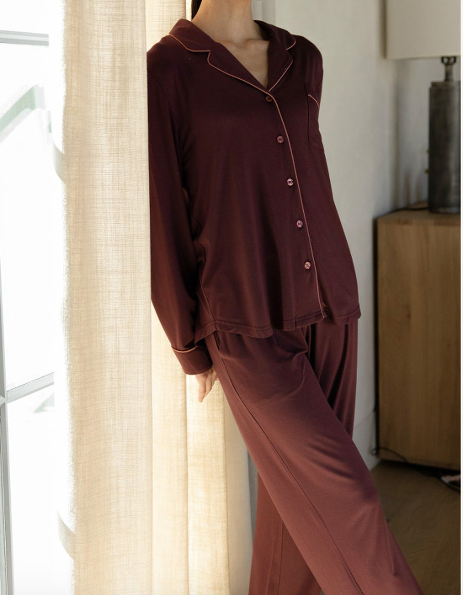 The Slumber Set in Winter Plum